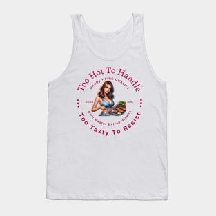 Funny Barbecue Kitchen Grill Master Tank Top